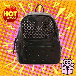 Hot Deal! Faux Leather Studded Backpack
